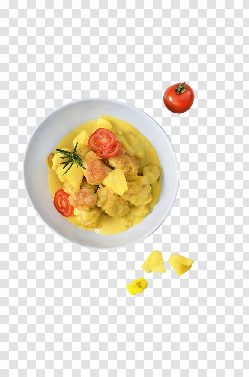Chicken Curry Japanese Vegetarian Cuisine Malabar Matthi Thai - Tomato - Potato Meat Transparent PNG