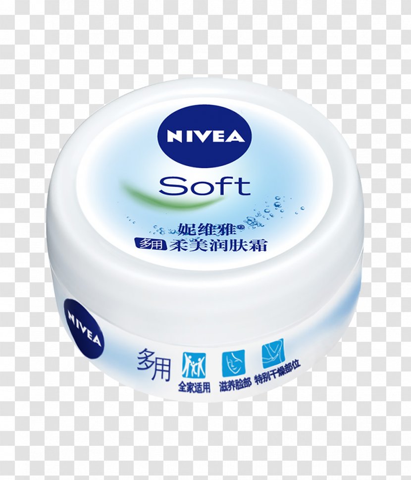 NIVEA Soft Moisturizing Cream Moisturizer Skin - Chinese Material Transparent PNG