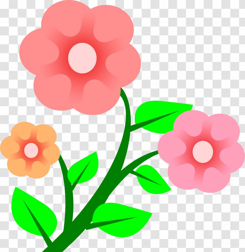 Flower Free Content Spring Drawing Clip Art - Website - Flowers Graphics Transparent PNG