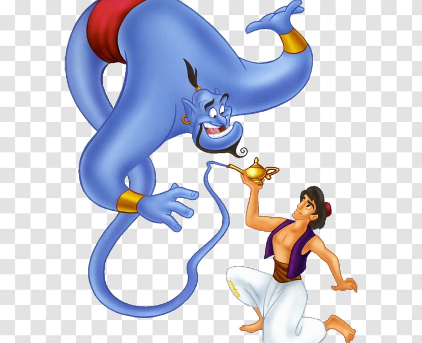 Genie Aladdin Princess Jasmine Jafar Magic Carpet - And His Wonderful Lamp Transparent PNG