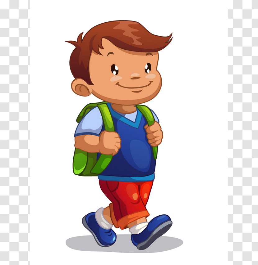 School Child Clip Art - Boy Transparent PNG