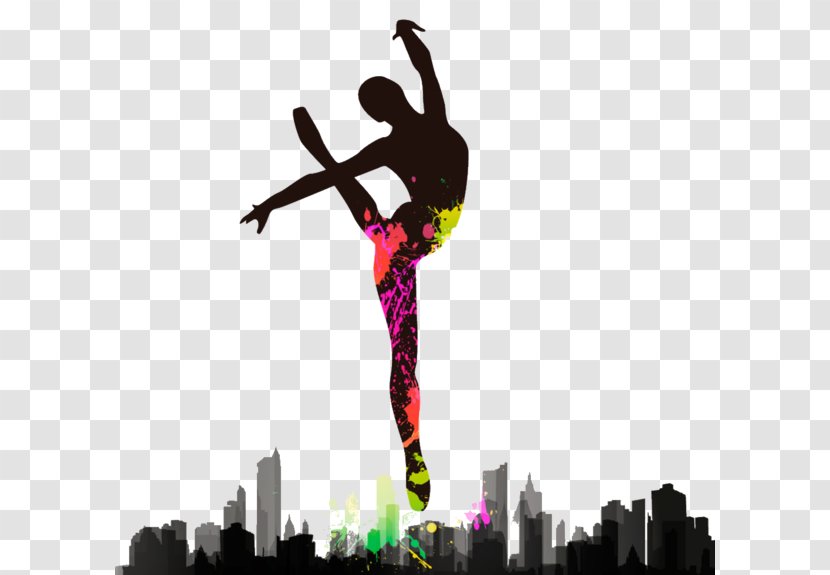 Dance Silhouette Ballet - Poster - Creative Gymnastics Transparent PNG