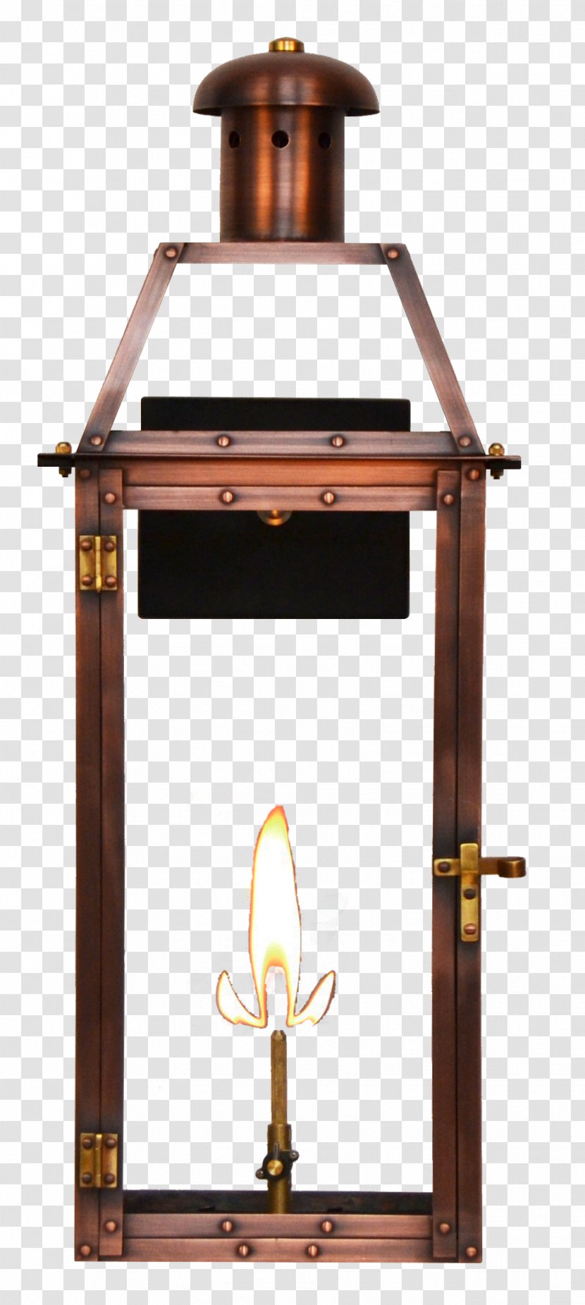 Gas Lighting Lantern Natural Light Fixture - Sconce Transparent PNG