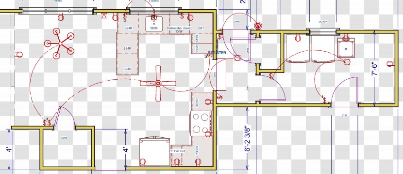 Floor Plan Land Lot Line - Structure Transparent PNG