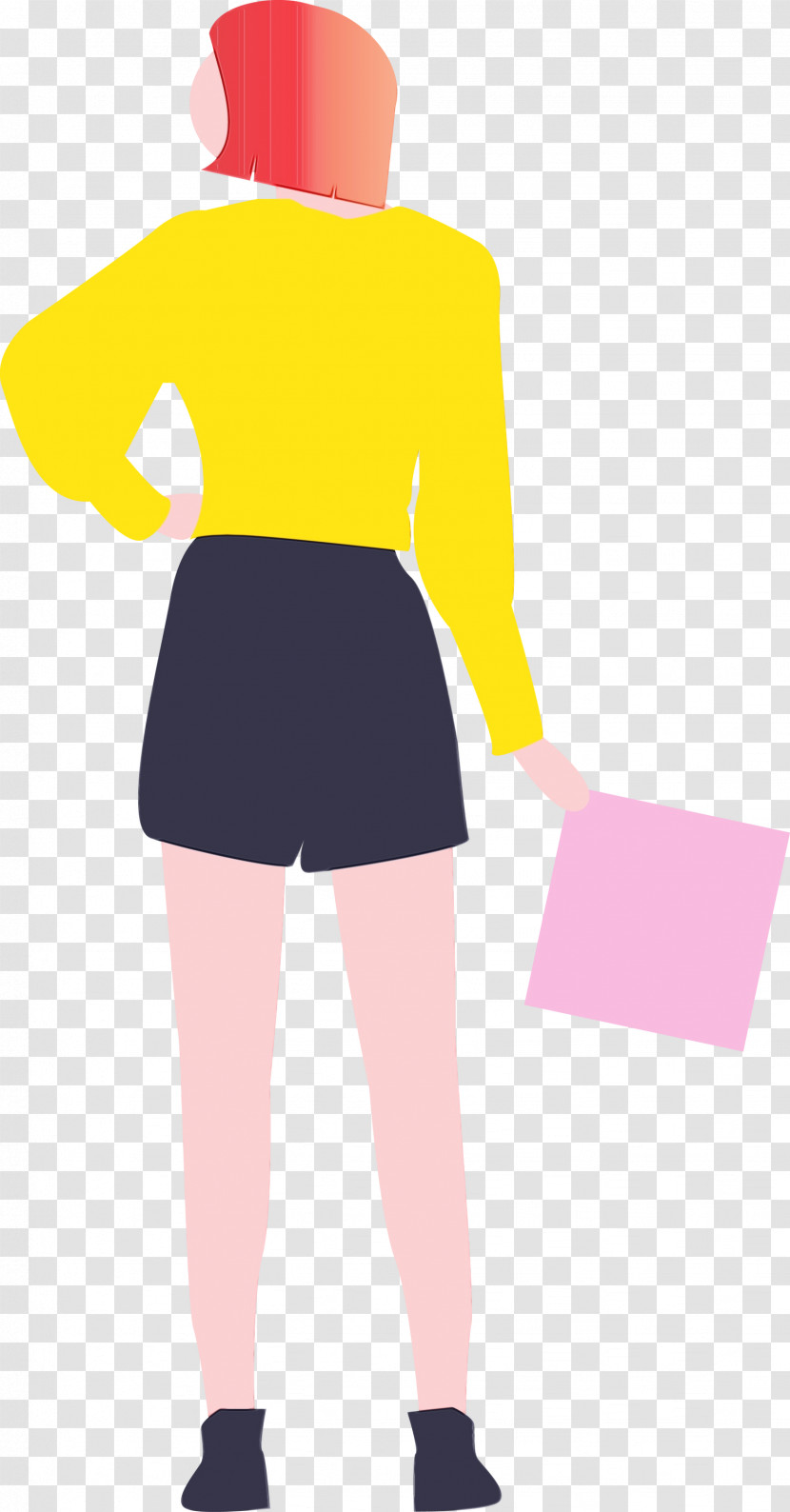 Clothing Yellow Waist Standing Uniform Transparent PNG