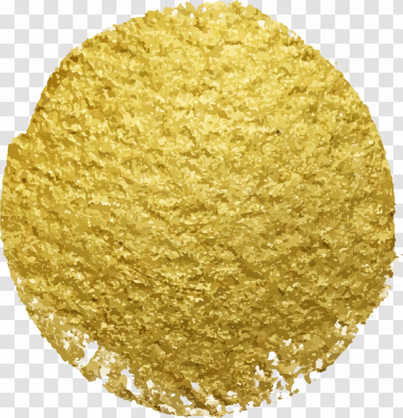 Stock Photography Glitter Paint - Commodity - Gold Watercolor Transparent PNG