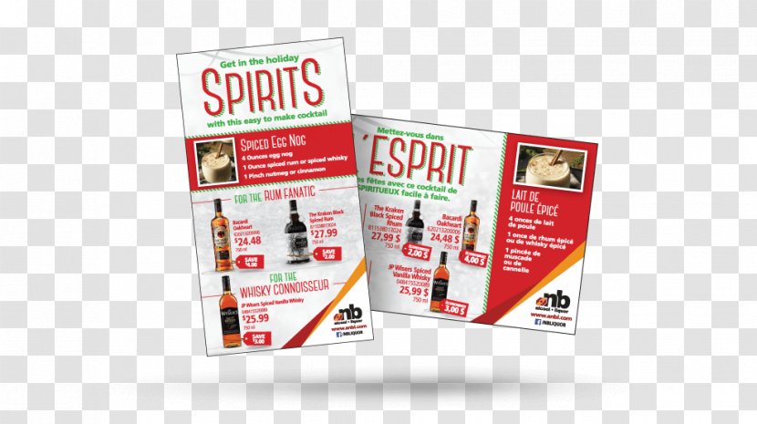 Fredericton Advertising Graphic Designer - New Brunswick Liquor Corporation - Flyer Transparent PNG