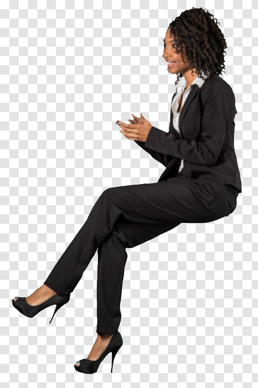 Businessperson Pin Woman - Standing - Sitting Man Transparent PNG