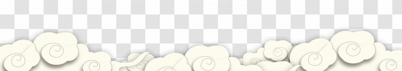 Light Paper White Pattern - Black And - Clouds Shading Transparent PNG