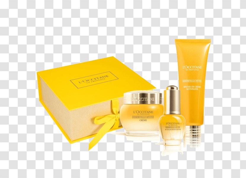 L'Occitane Divine Cream En Provence Immortelle Precious Perfume Beauty - Life Extension - Herbal Products Australia Transparent PNG