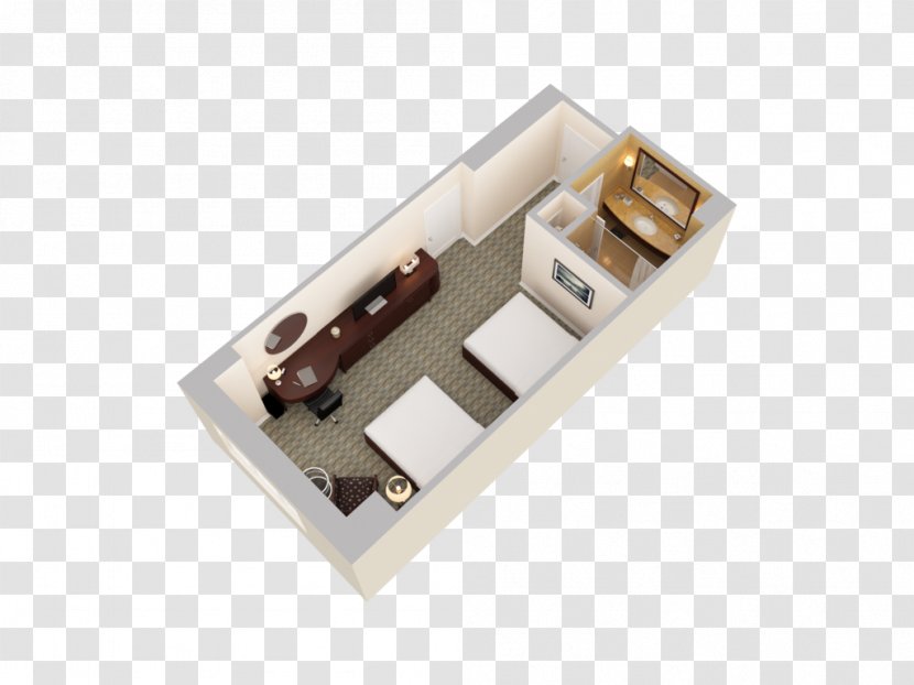Courtine Hotel Guest House Floor Plan - Modern Transparent PNG