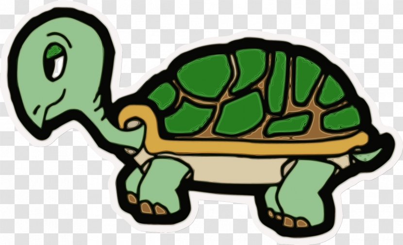 Tortoise Turtle Pond Green Reptile - Animal Figure Terrapin Transparent PNG