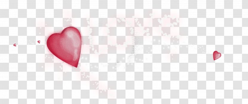 Brand Red Heart Valentine's Day - Silhouette - Magic Love Text PNG Picture Transparent PNG