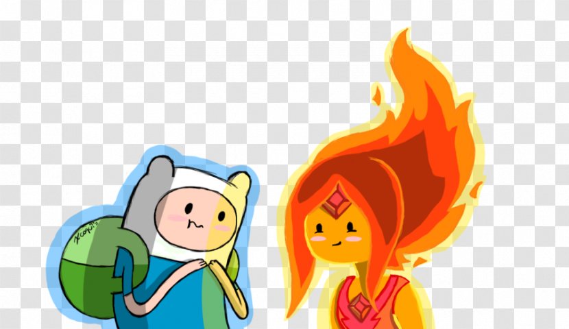 Finn The Human Flame Princess Ice King Bubblegum Marceline Vampire Queen - Watercolor - Sweet Time Transparent PNG