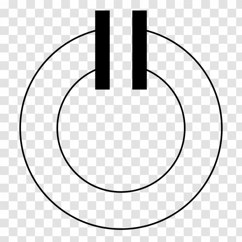 Circle White Number Angle Line Art Transparent PNG