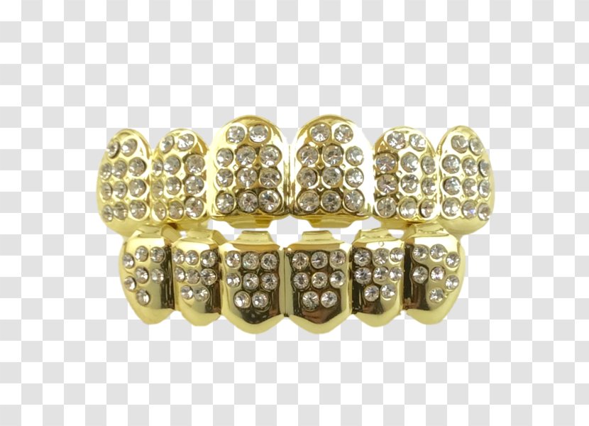 Amazon.com Grill Gold Teeth Jewellery - Silver Transparent PNG