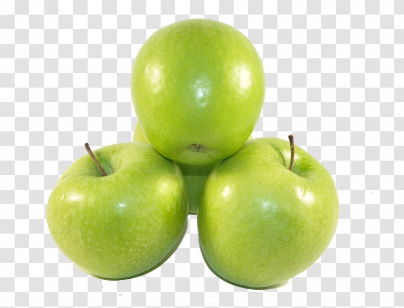5 Packs Granny Smith Fruit Apple Food - Reinette Simirenko Transparent PNG