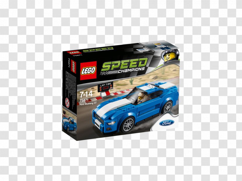 LEGO 75871 Speed Champions Ford Mustang GT Car F-Series - Brand - Matchbox Transparent PNG
