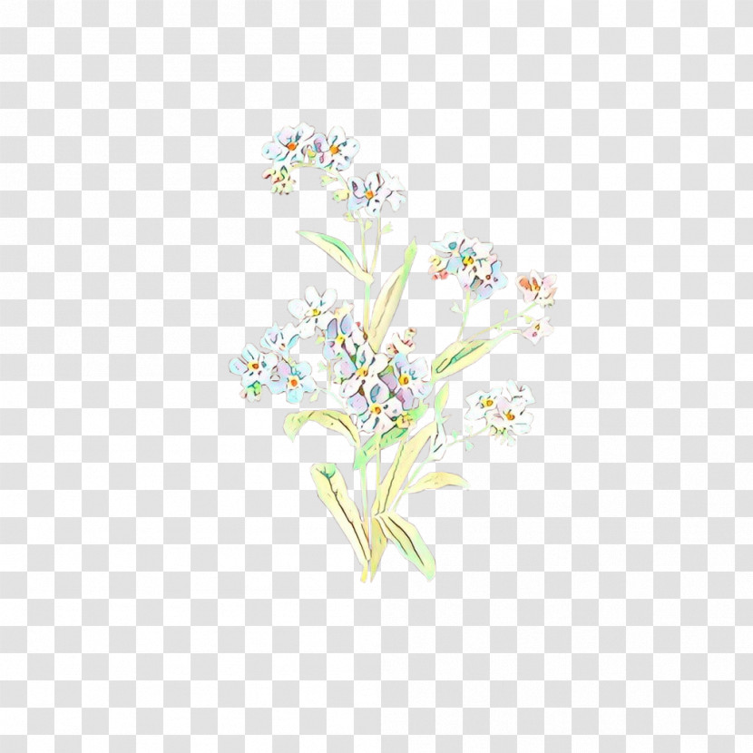 White Flower Plant Pedicel Cut Flowers Transparent PNG