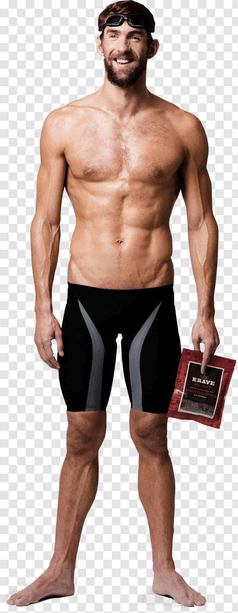 Michael Phelps United States Athlete Krave Jerky Male - Heart Transparent PNG
