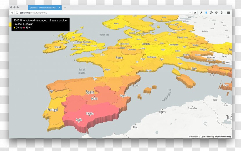 Mapbox JavaScript Visualization Diagram - Map Transparent PNG
