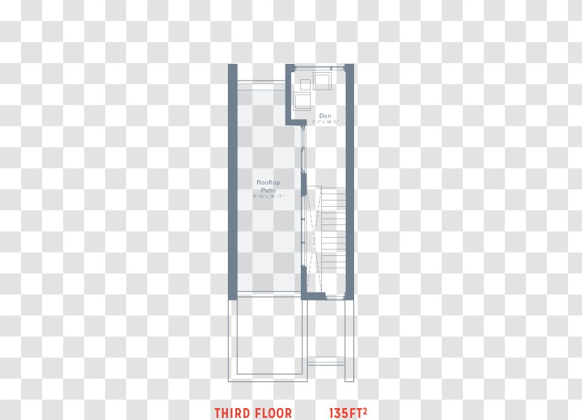 Floor Plan Standard Paper Size - Square Foot Transparent PNG