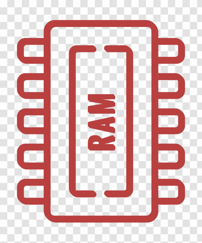 Ram Icon Technology Icon Transparent PNG