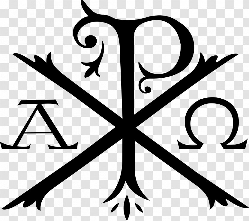 Chi Rho Alpha And Omega Symbol Christianity - Greek Alphabet Transparent PNG