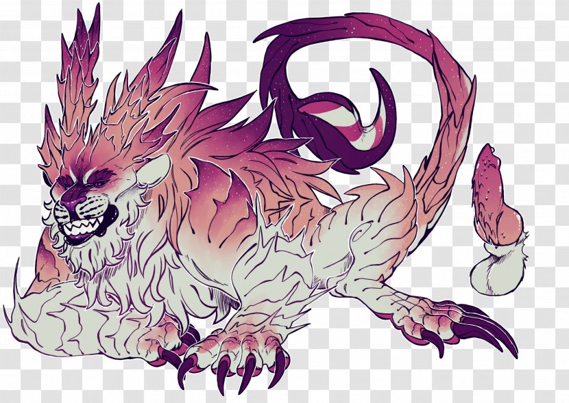 Carnivora Dragon Cartoon Purple - Pickled Phoenix Claw Transparent PNG