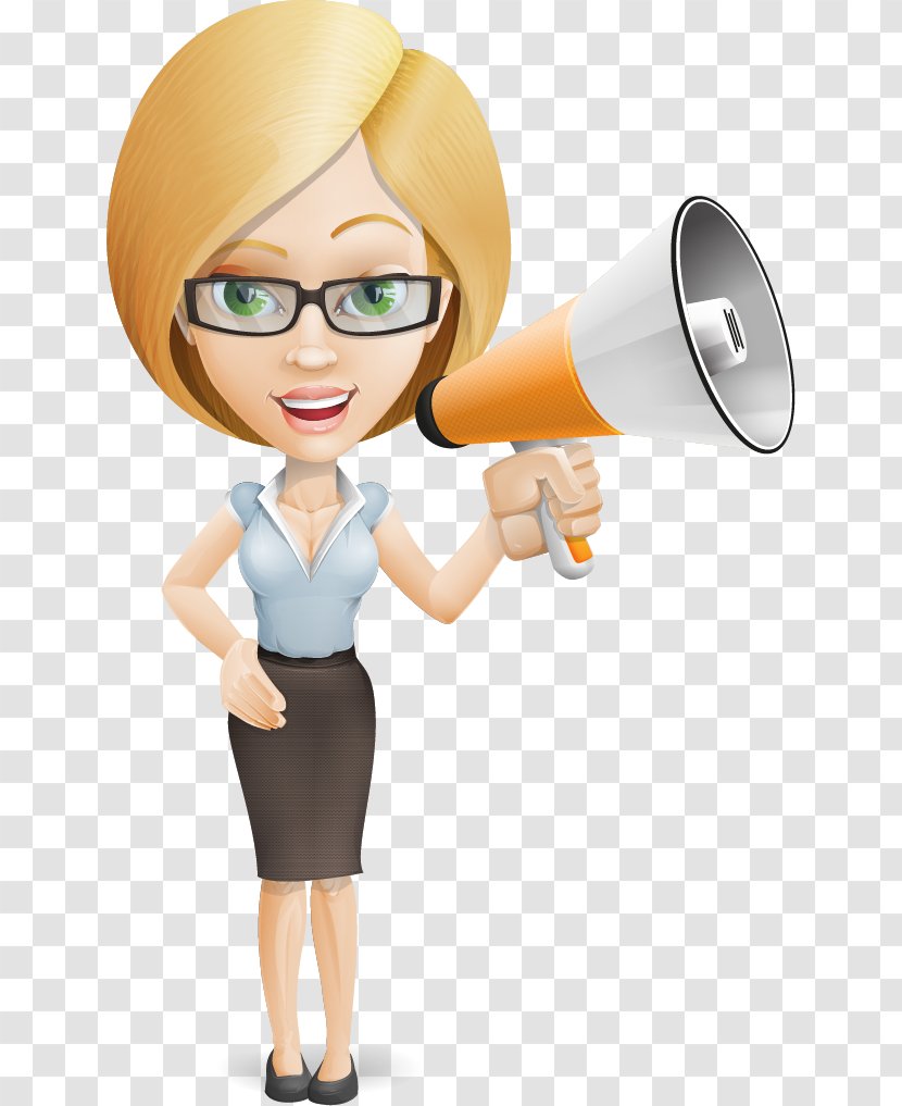 Businessperson Business Idea Cartoon Accountant - Woman Transparent PNG