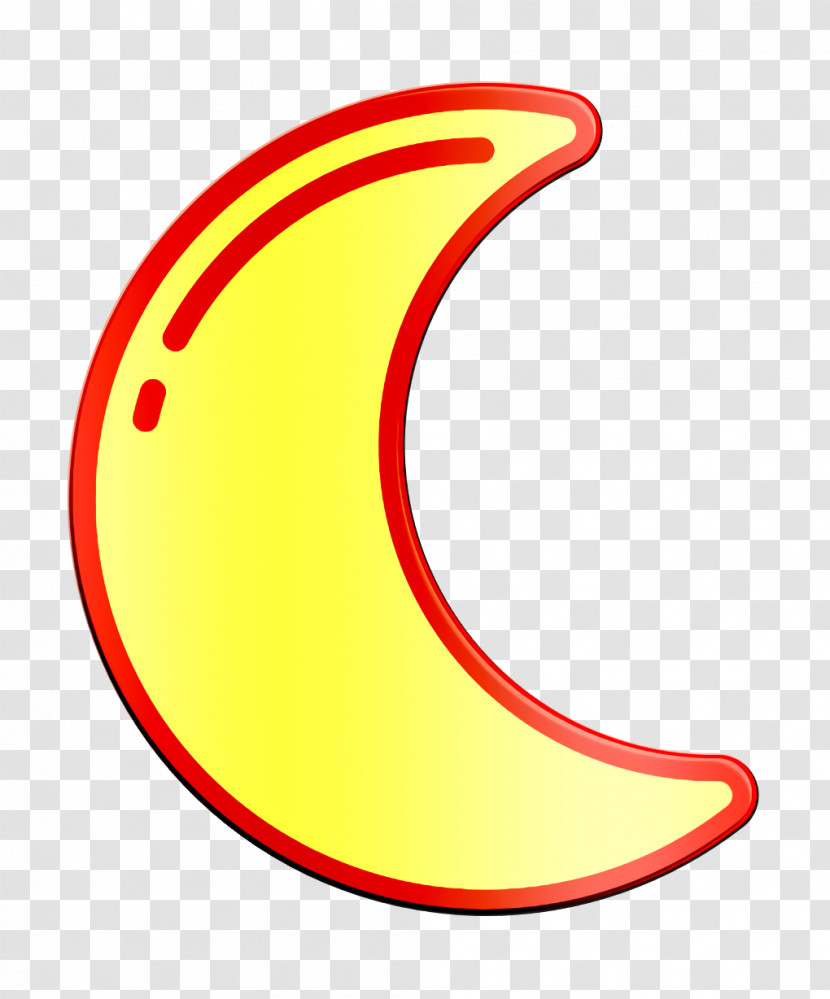 Moon Icon UI Icon Transparent PNG