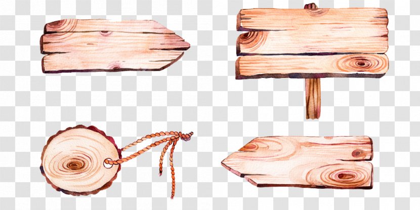 Wood Logo - Table - Creative Signs Transparent PNG