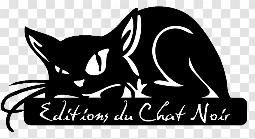 Black Cat Éditions Du Chat Noir Le Tournée - Whiskers Transparent PNG
