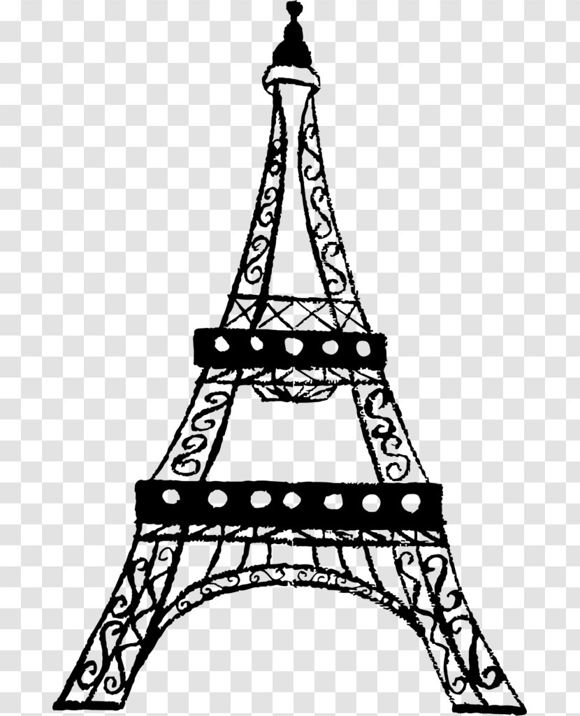 Eiffel Tower Clip Art Image - Cartoon - Drawing Transparent PNG