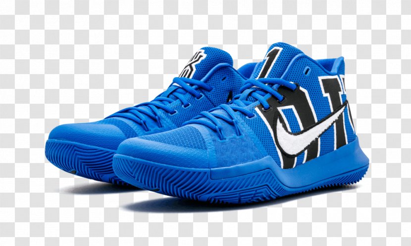 Nike Men's Kyrie 3 'Duke' Mens Sneakers Shoe - Athletic Transparent PNG