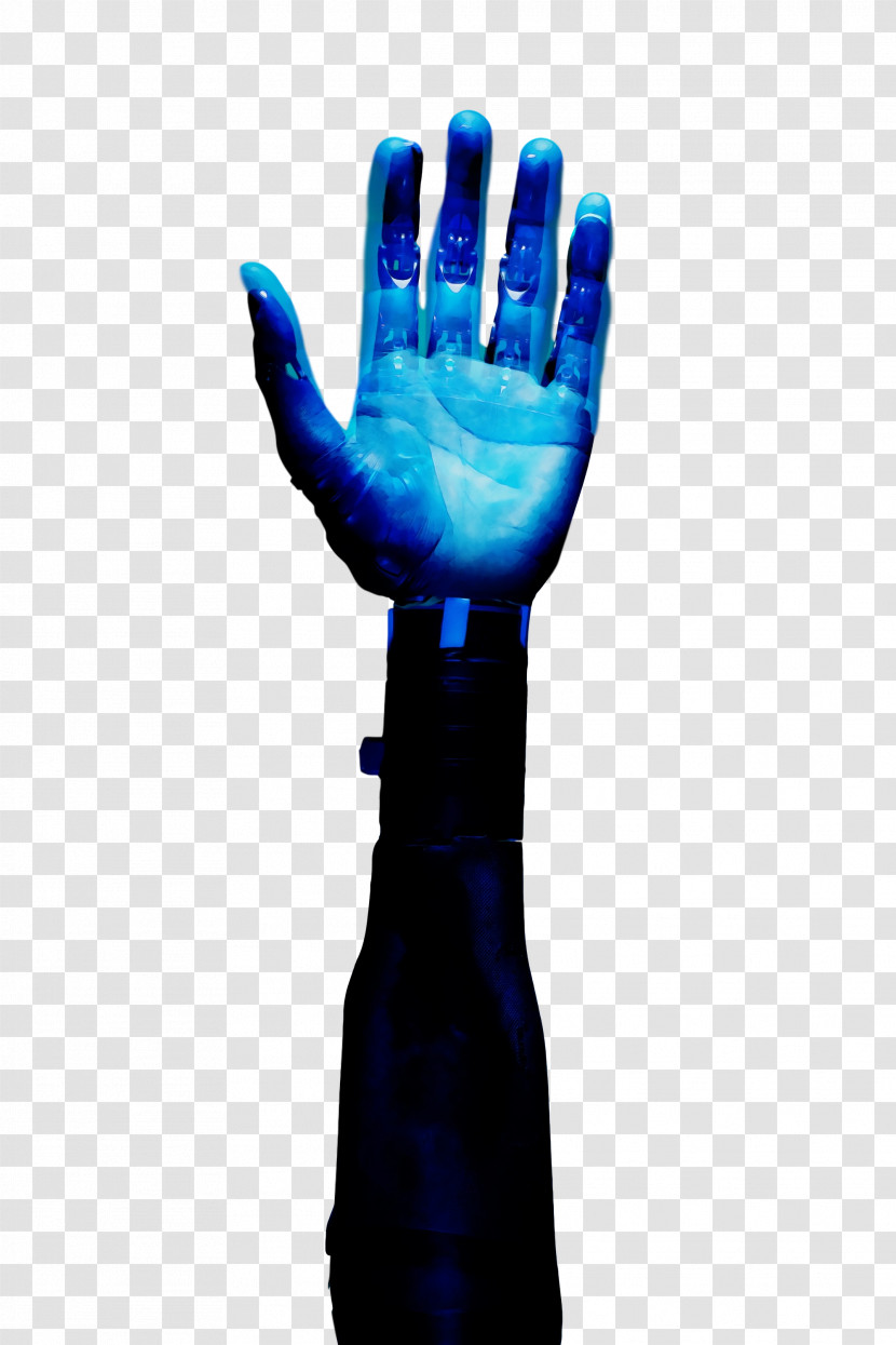 Medical Glove Cobalt Blue Safety Glove Glove Cobalt Transparent PNG