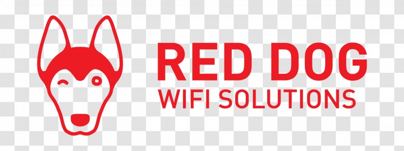 Logo Red Dog WiFi Solutions Brand - Frame - Wifi Transparent PNG