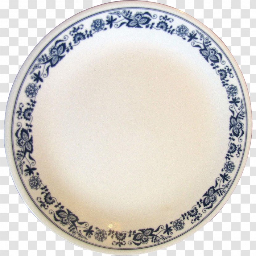 Blue Onion Corelle Brands Plate Tableware - Glass Transparent PNG