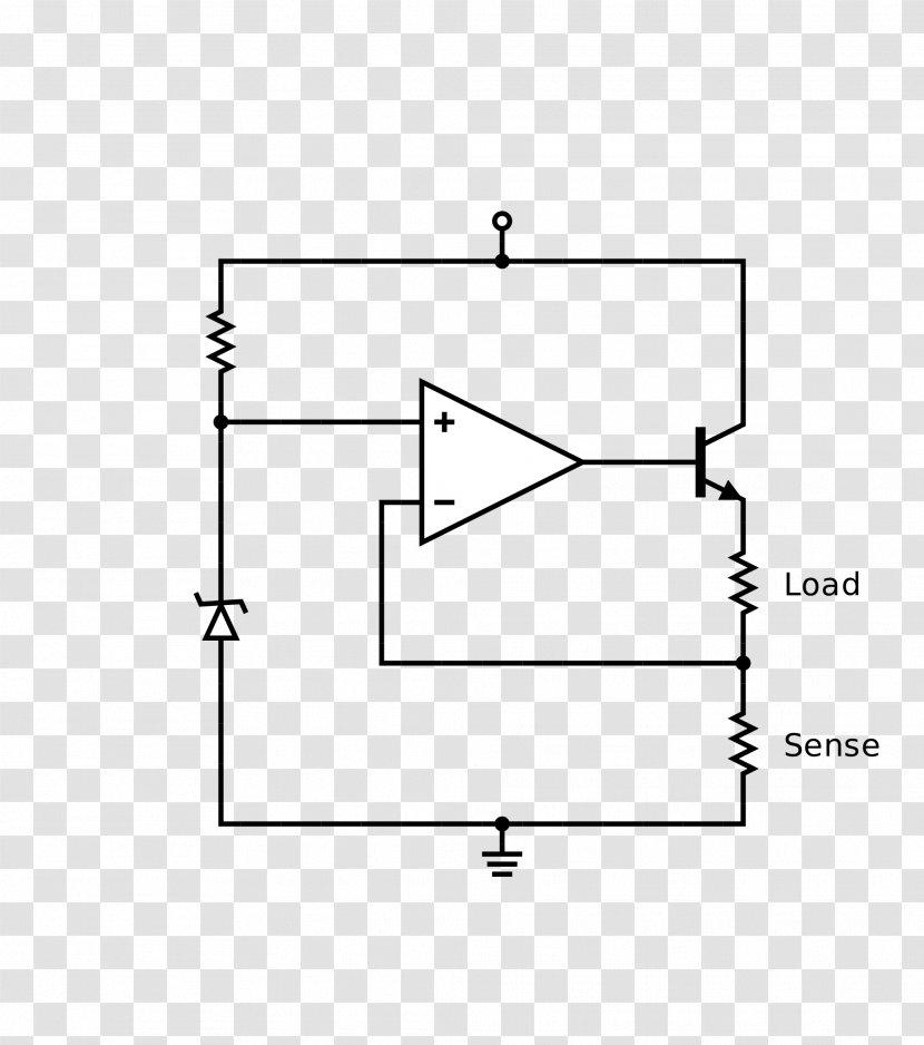 Current Source Operational Amplifier Transistor Voltage - Text Transparent PNG
