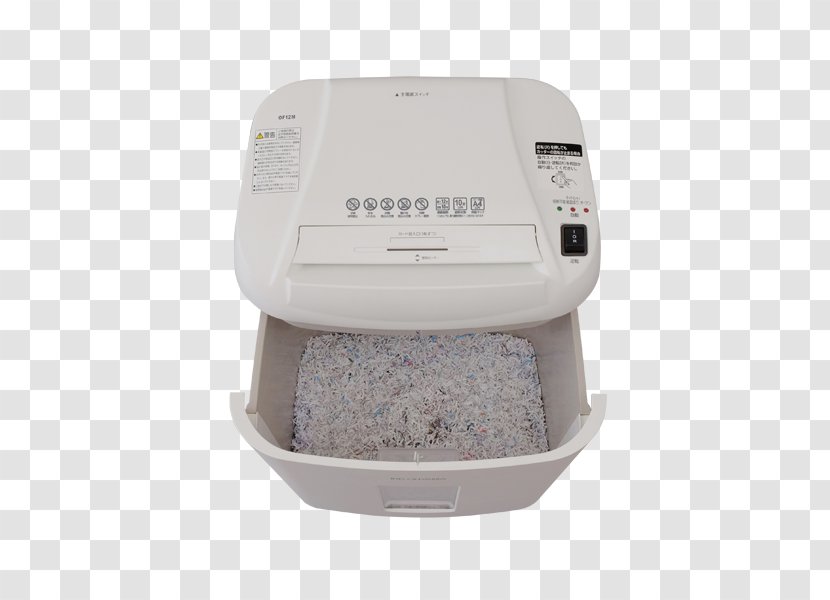 Paper Shredder Office Small Appliance - Stationary Transparent PNG