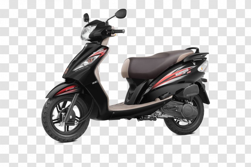 Scooter Car TVS Wego Motor Company Motorcycle - Vehicle Transparent PNG