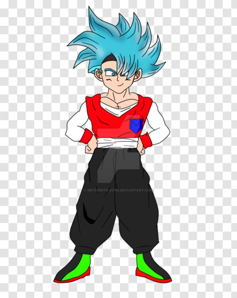 Gohan Goku Goten Vegeta Trunks - Watercolor - Meteorite Transparent PNG