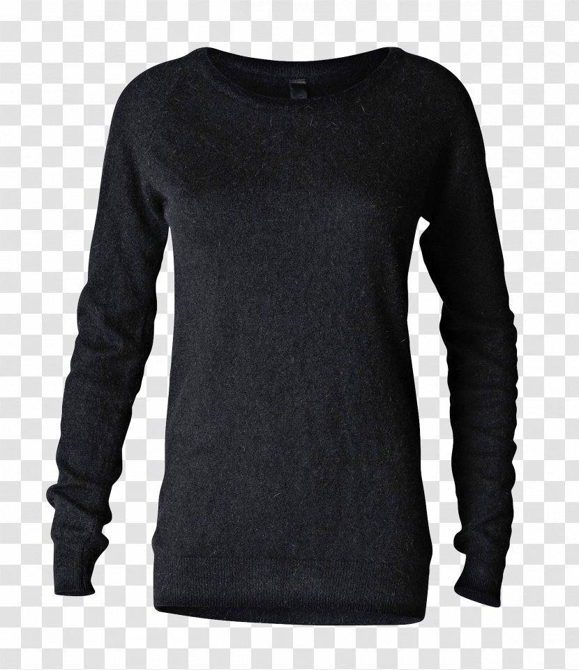 Sleeve Shoulder Black M - Long Sleeved T Shirt Transparent PNG
