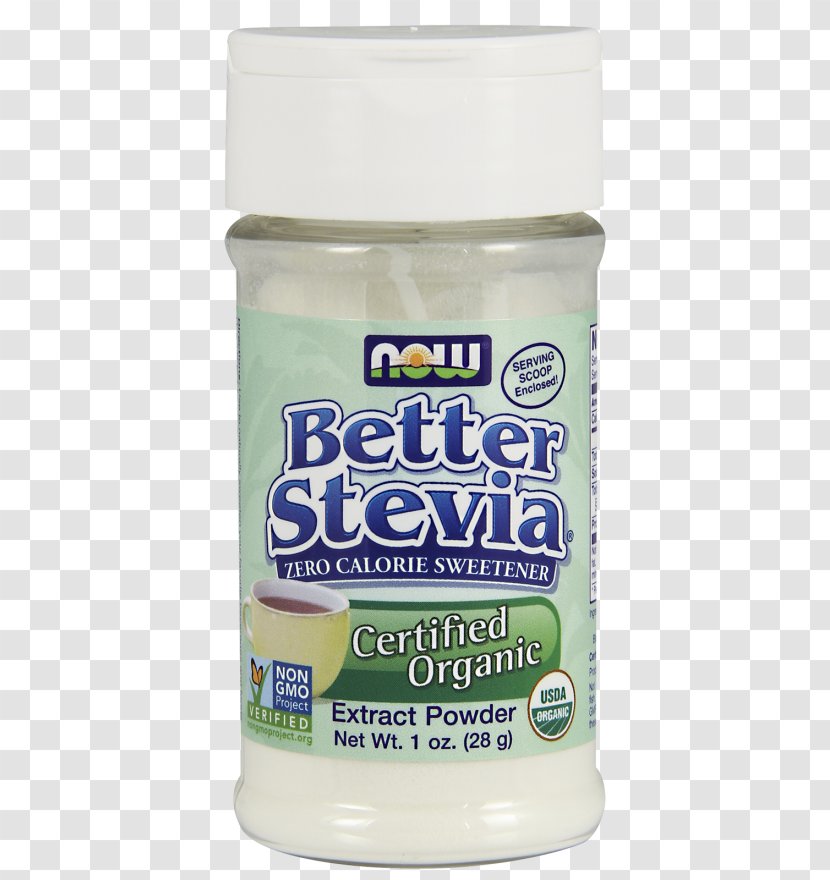 Stevia Extract Food Powder Sugar Substitute - Ounce - Natural Flyer Stock Image Transparent PNG