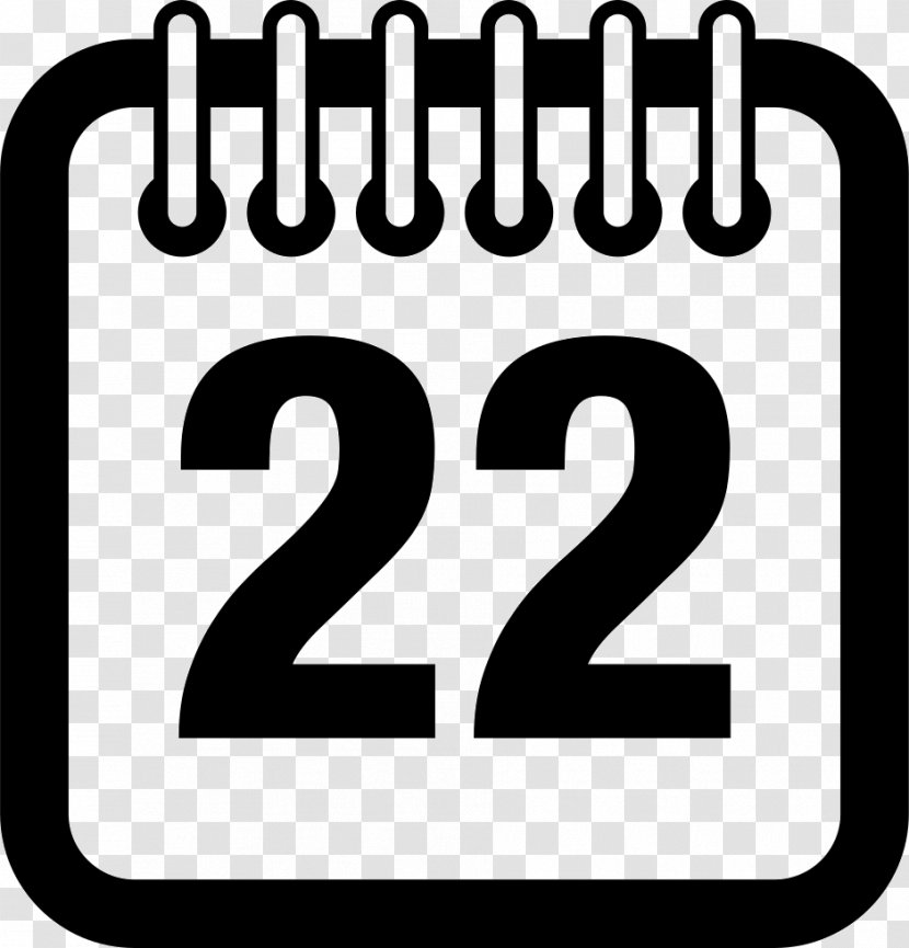 Calendar Date Clip Art - Number - 16 Transparent PNG