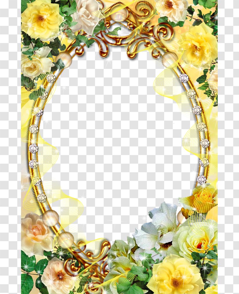 Picture Frame Film Android Application Package - Modern Yellow Transparent PNG