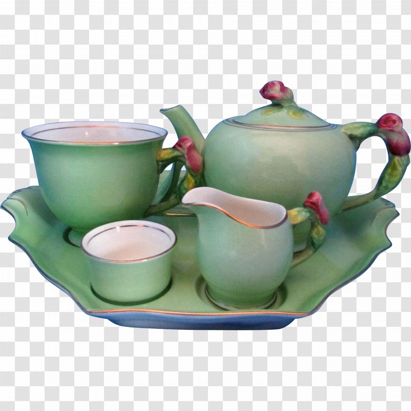 Tableware Ceramic Saucer Teapot Porcelain - Dishware - Tea Pot Transparent PNG