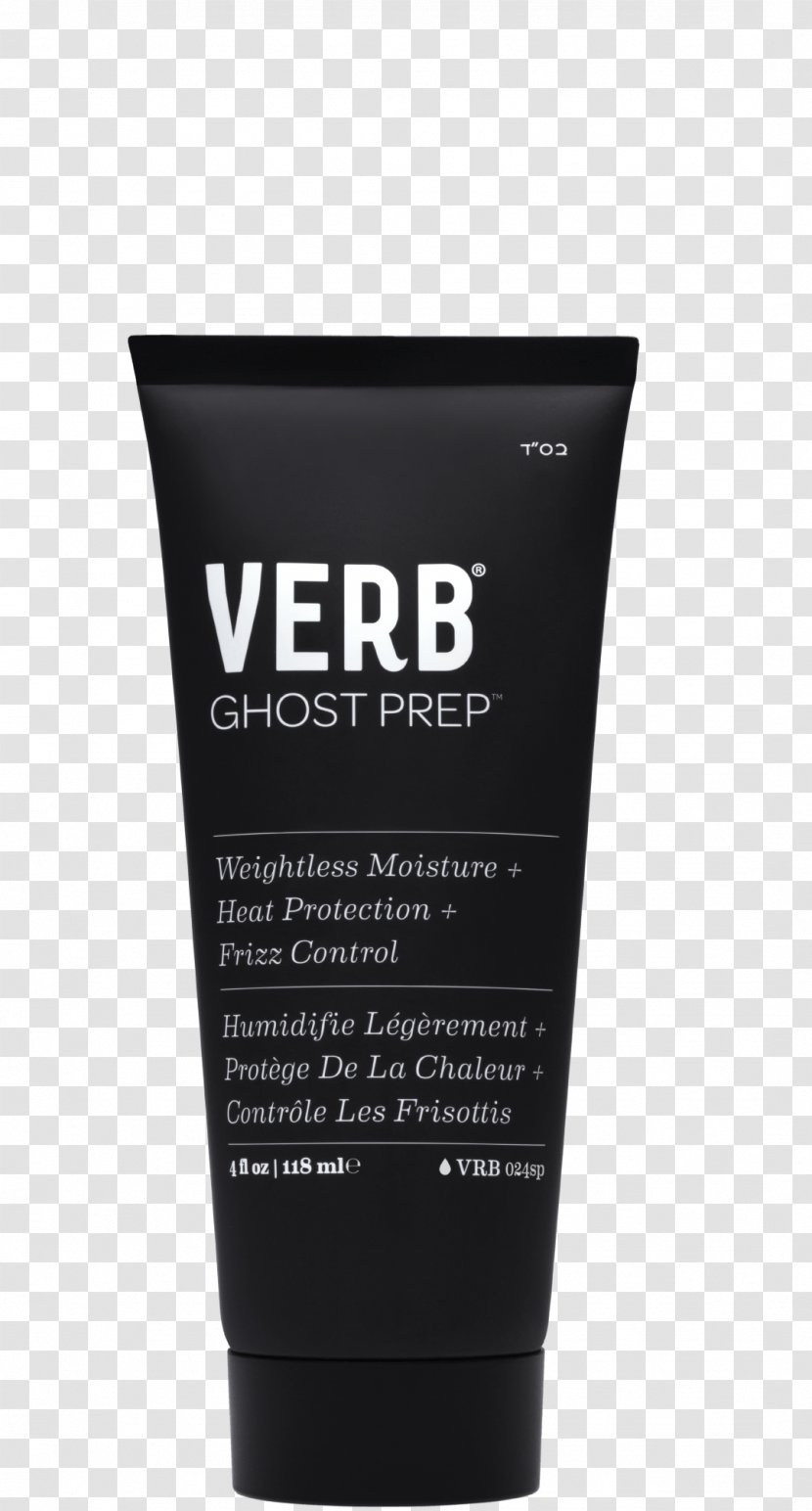 Cream Lotion Product Hair Spray Verb - Styling Products - PREP Transparent PNG