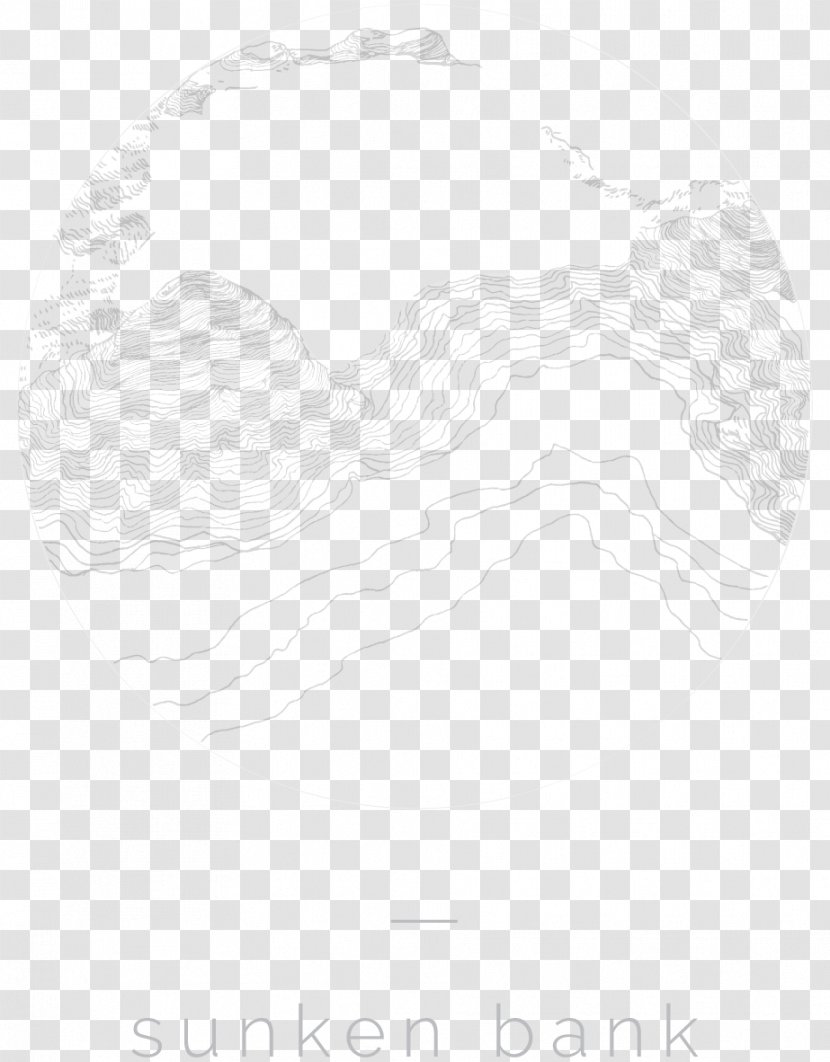 Sketch Drawing Line Art Product Design Angle - Sunken Crater Maui Transparent PNG