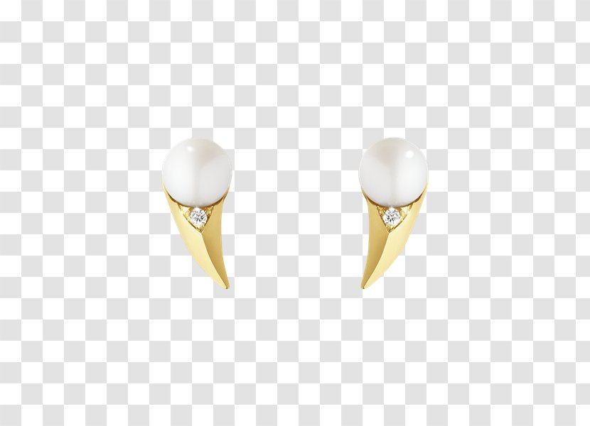 Pearl Earring Carat Jewellery Brilliant - Flower - Yellow Earrings Transparent PNG